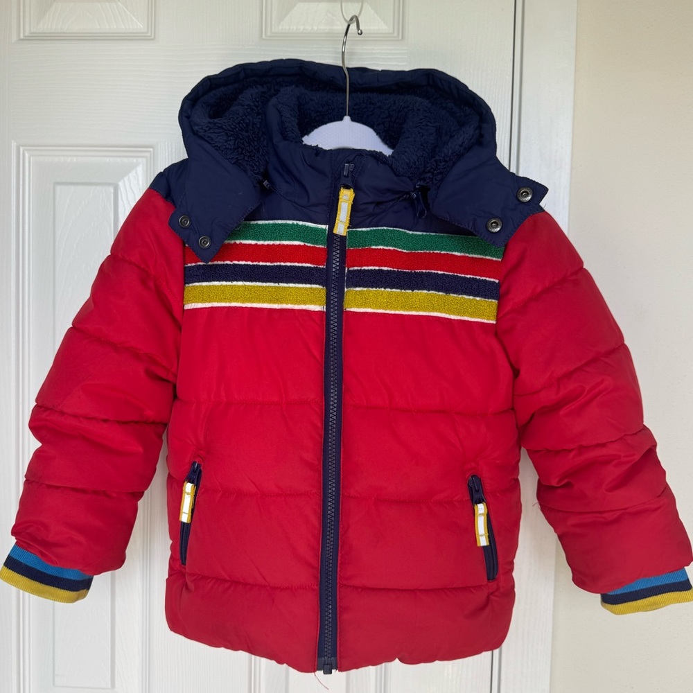 Boden winter jacket 2-3 T